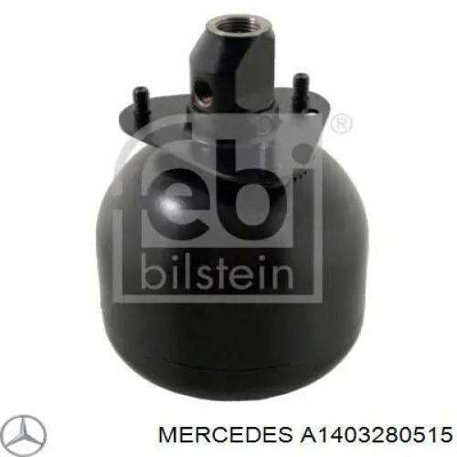A1403280515 Mercedes esfera del amortiguación trasera