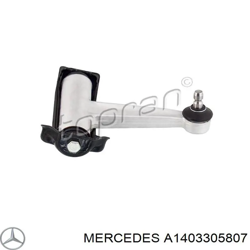 A1403305807 Mercedes Trapecio de suspensión delantera, superior izquierda