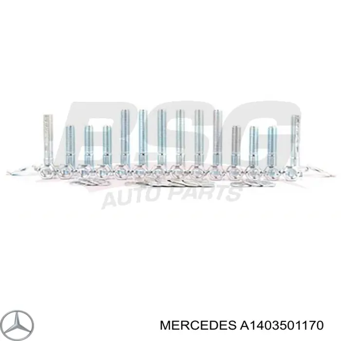 Perno interior del brazo de caída trasero Mercedes A1403501170 precio, desde 8,72 EUR