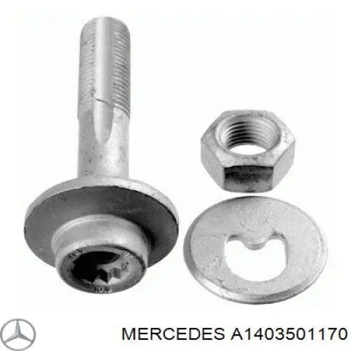 Comprar A1403501170 Mercedes Perno interior del brazo de caída trasero