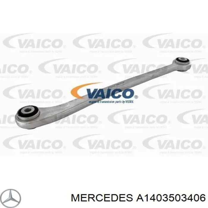 A1403503406 Mercedes barra transversal de suspensión trasera