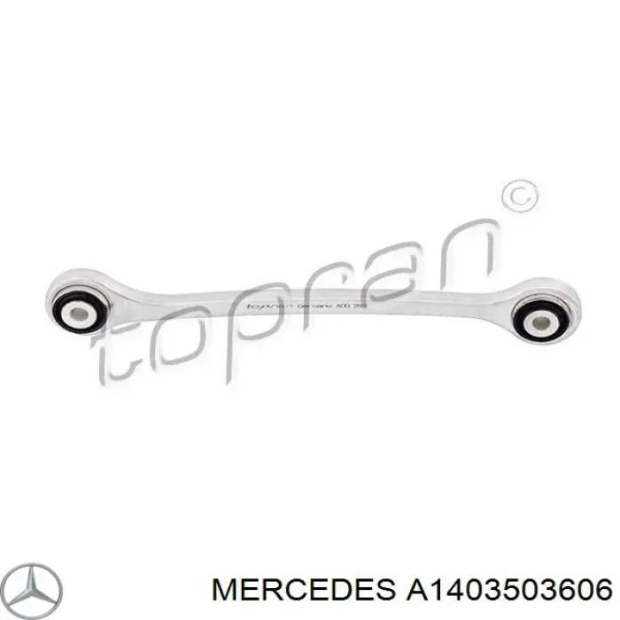Brazo superior de suspensión trasera izquierdo/derecho Mercedes A1403503606 precio, desde 35,45 EUR