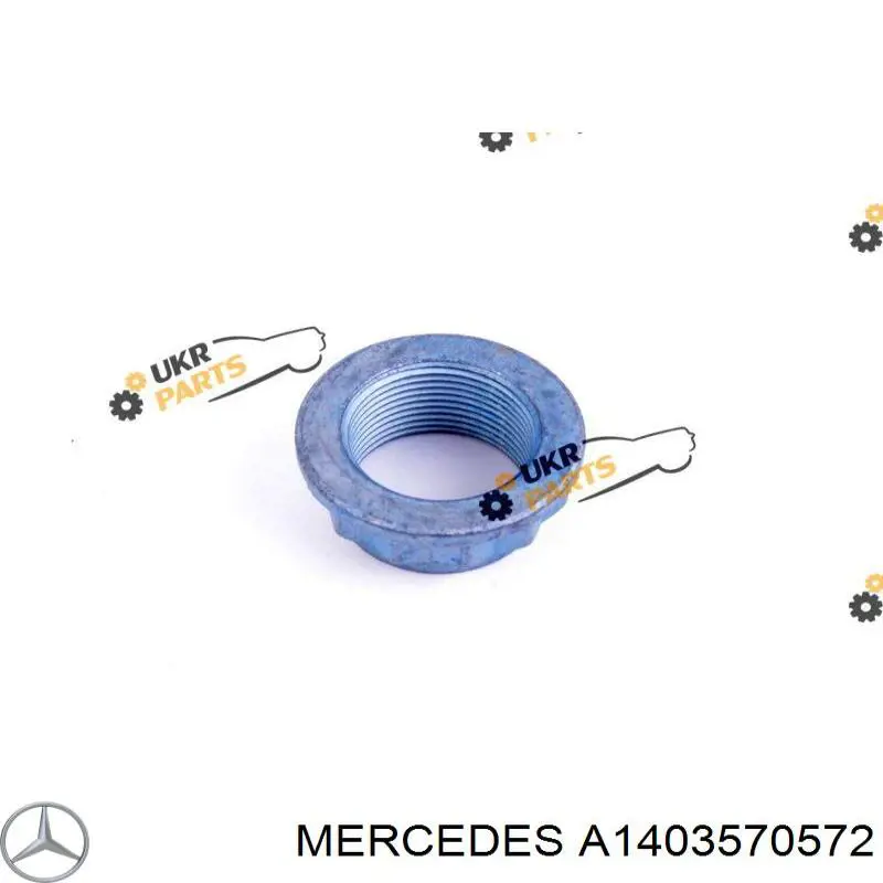 Comprar A1403570572 Mercedes Tuerca del cubo de rueda trasera