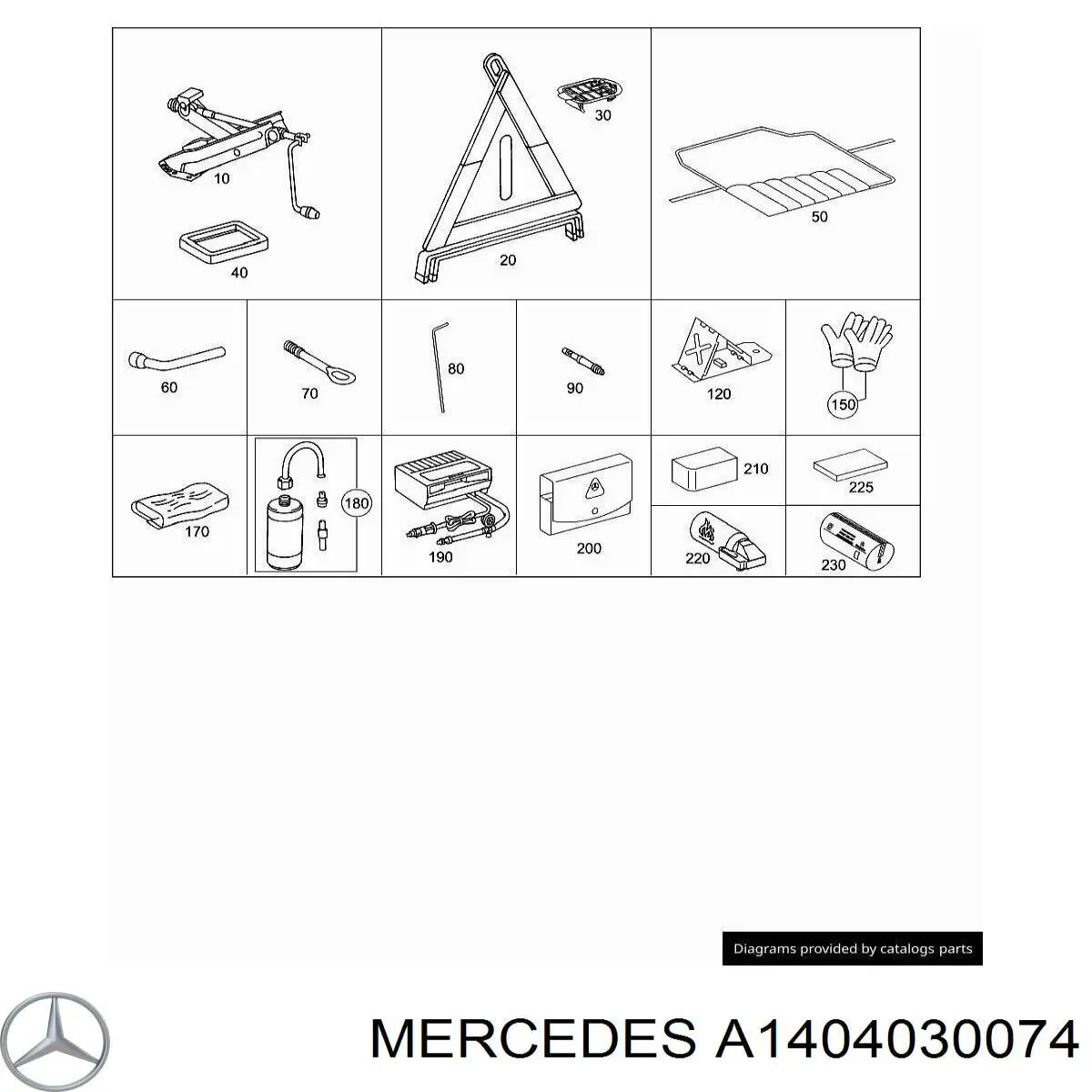 A1404030074 Mercedes