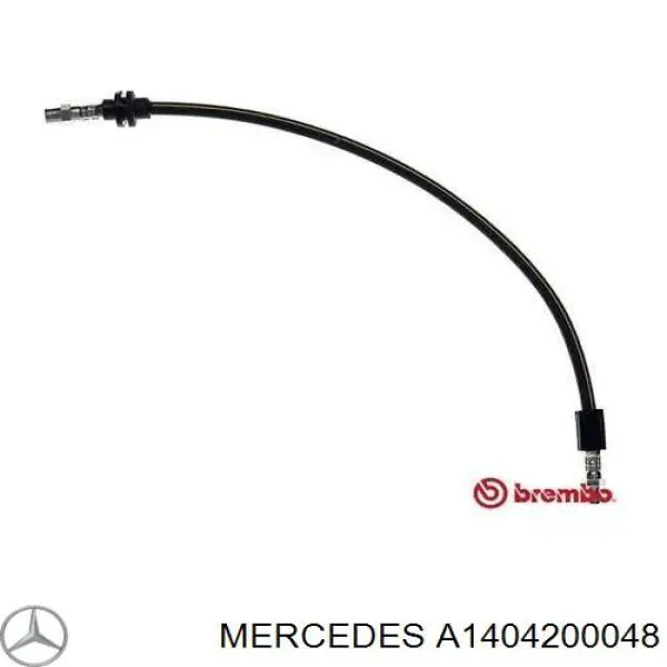 Latiguillos de freno delantero Mercedes A1404200048 precio, desde 8,41 EUR