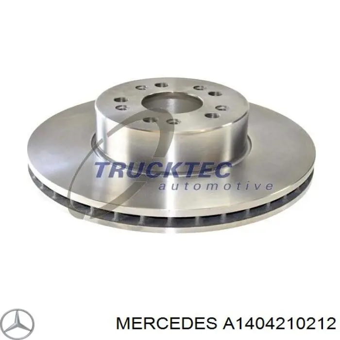 Frenos delanteros Mercedes A1404210212 precio, desde 72,60 EUR