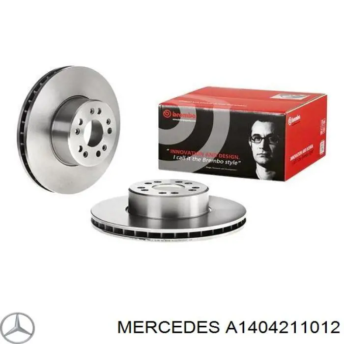 Frenos delanteros Mercedes A1404211012 precio, desde 83,78 EUR