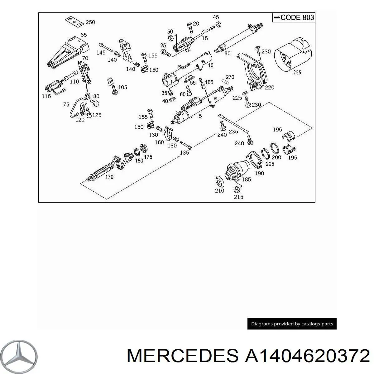  Mercedes A1404620372 precio, desde 9,74 EUR