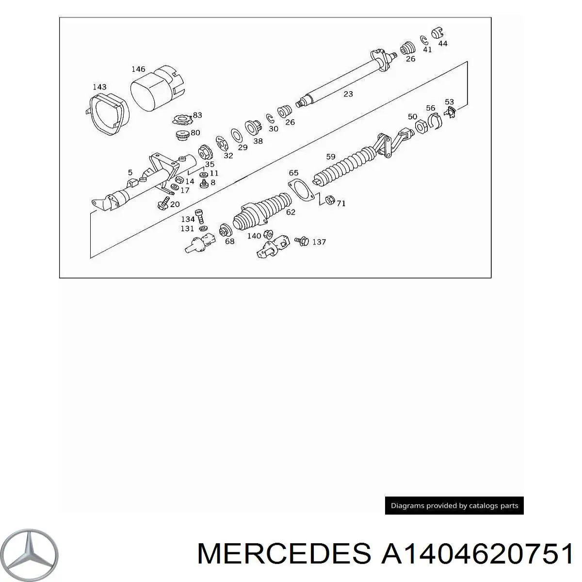  Mercedes A1404620751 precio, desde 8,17 EUR
