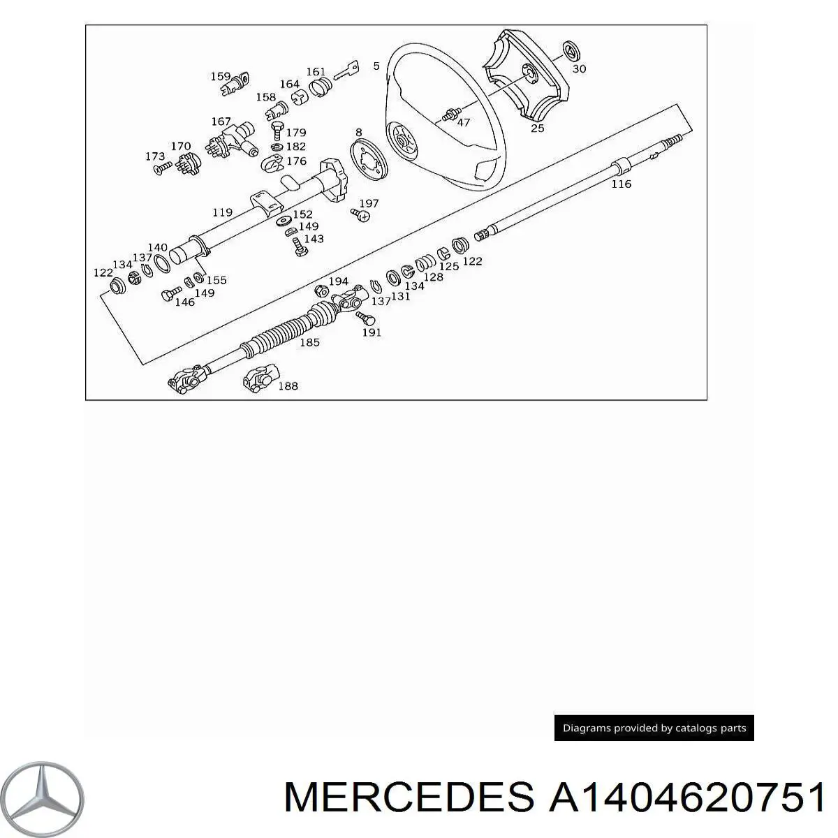 A1404620751 Mercedes 