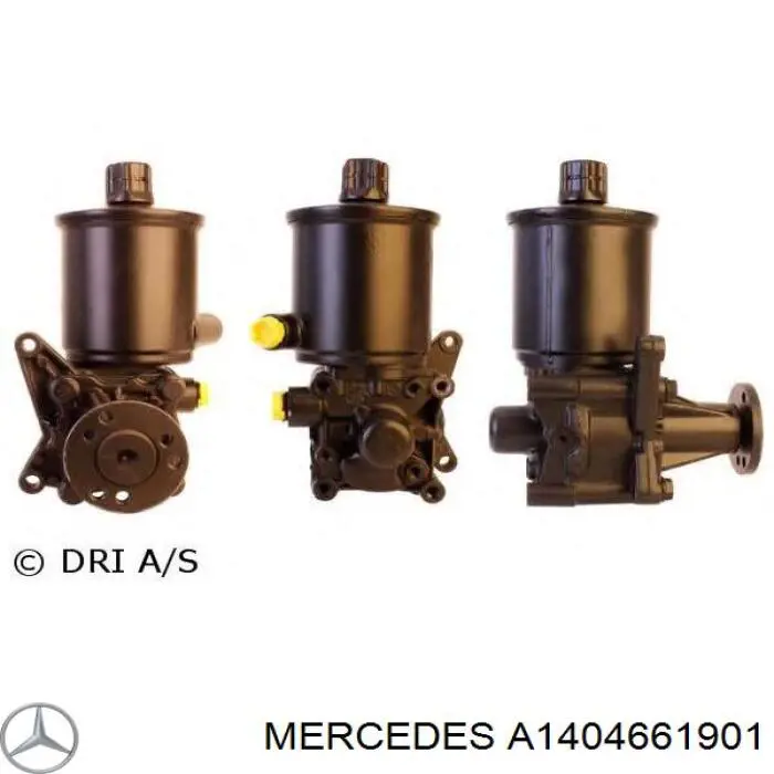 A1404661901 Mercedes bomba hidráulica de dirección