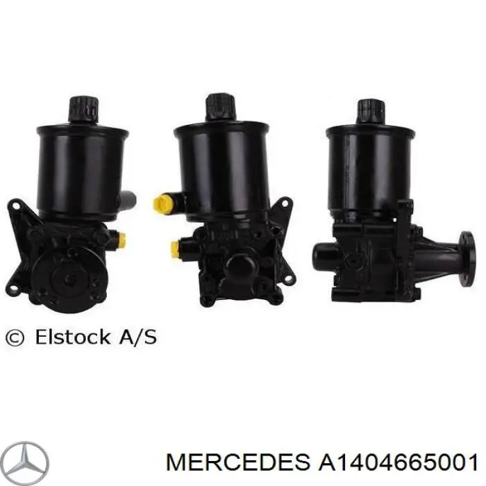 A 140 466 50 01 Mercedes bomba hidráulica de dirección