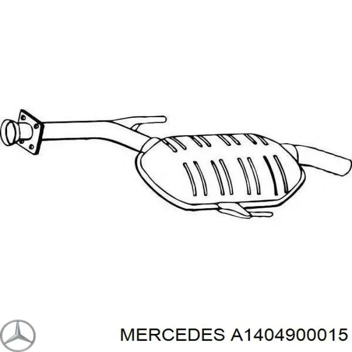  Mercedes A1404900015 precio, desde 2036,25 EUR