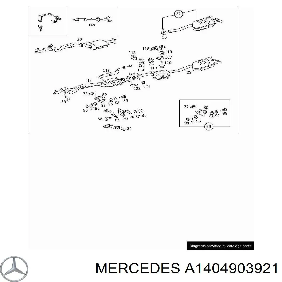 A1404900215 Mercedes 