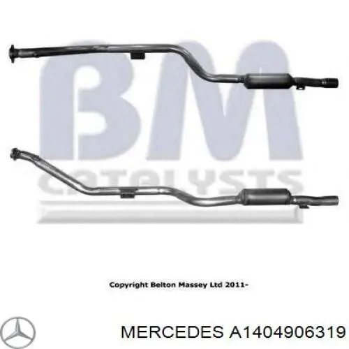  Mercedes A1404906319 precio, desde 3046,44 EUR