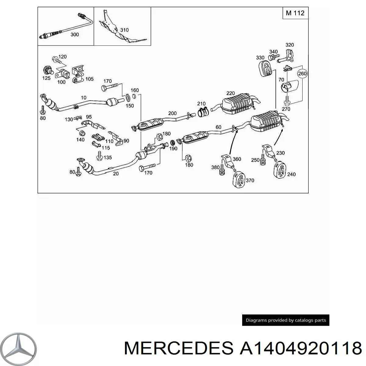  Mercedes A1404920118 precio, desde 12,10 EUR