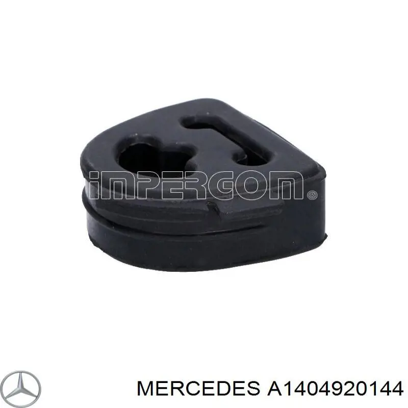 Soporte escape A1404920144 Mercedes