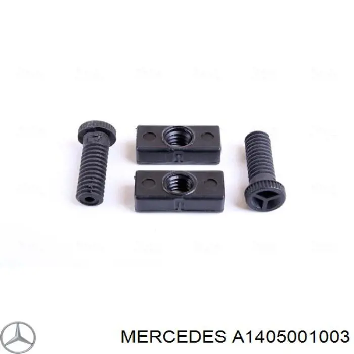 A1405001003 Mercedes radiador refrigeración del motor