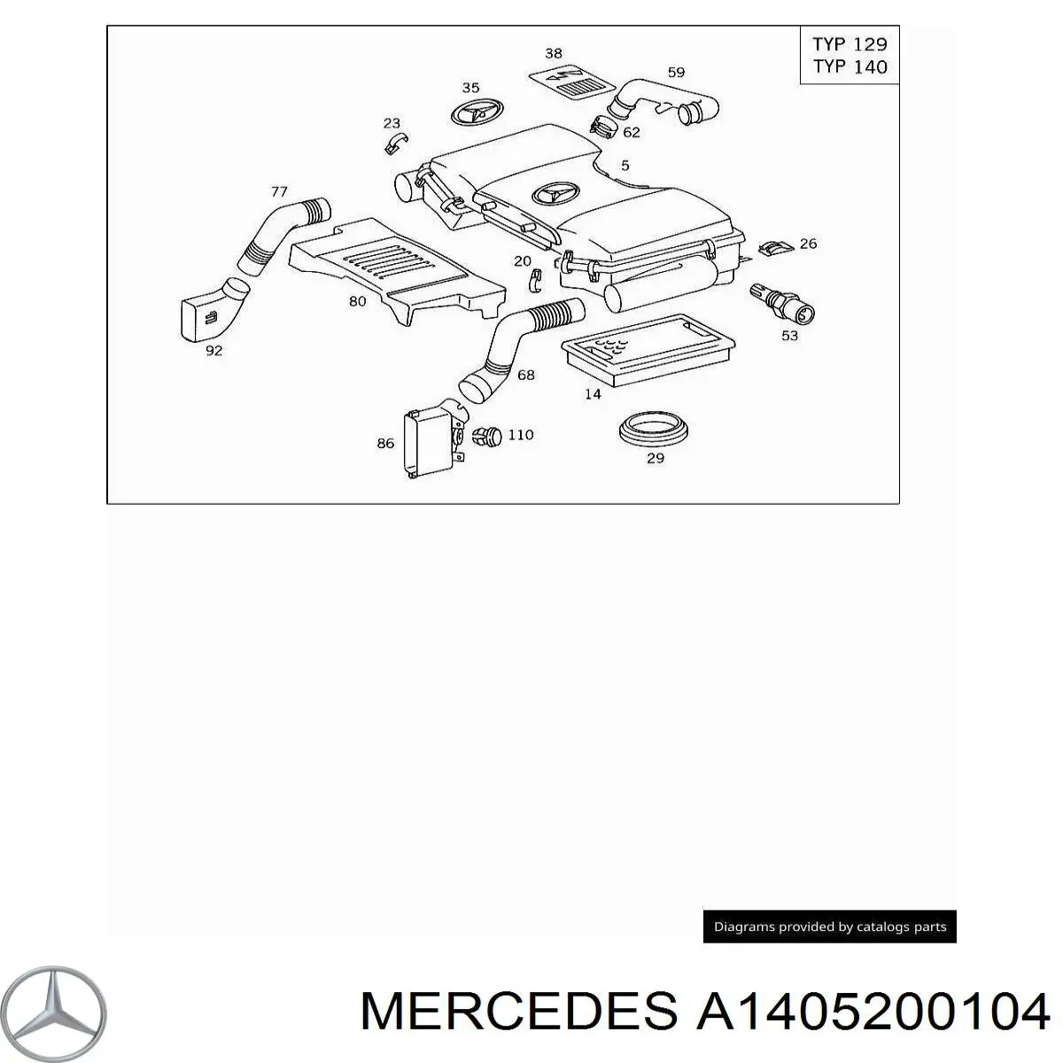 A1405200104 Mercedes