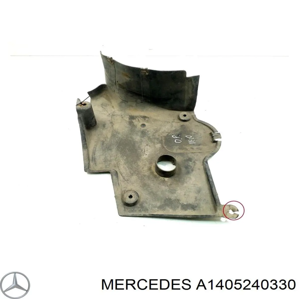 Comprar A1405240330 Mercedes Protección delantera del motor