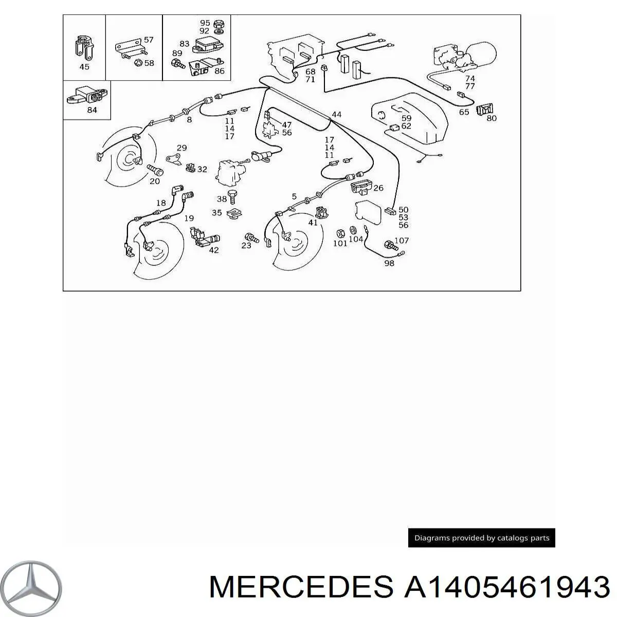 A1405461943 Mercedes 