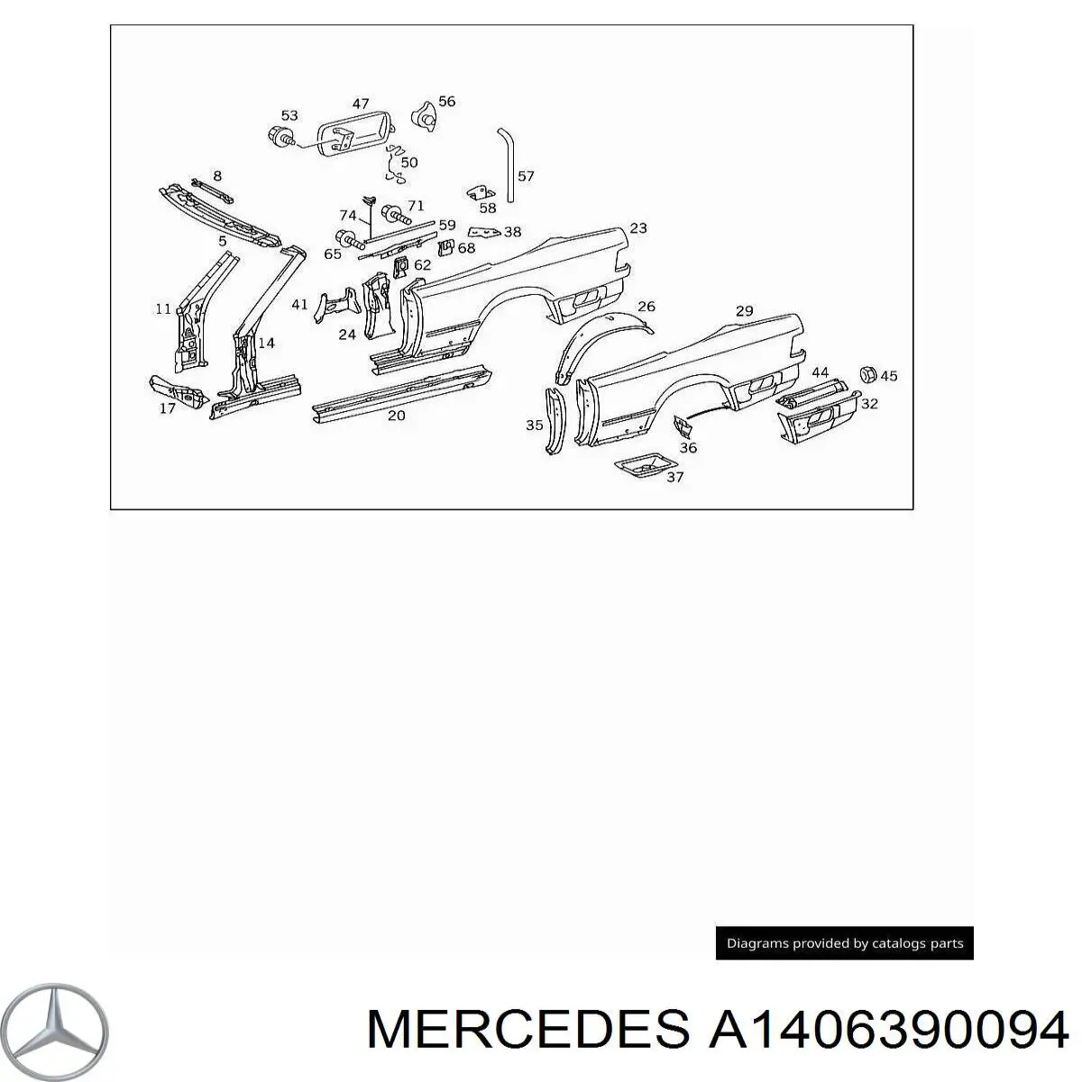  Mercedes A1406390094 precio, desde  