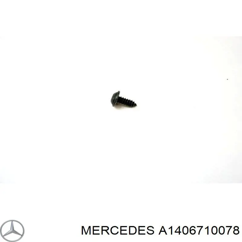 Tornillo de protección del motor A1406710078 Mercedes