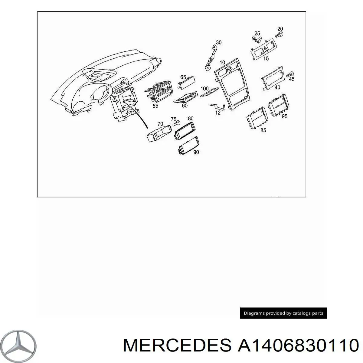 Mercedes A1406830110 precio, desde 22,97 EUR