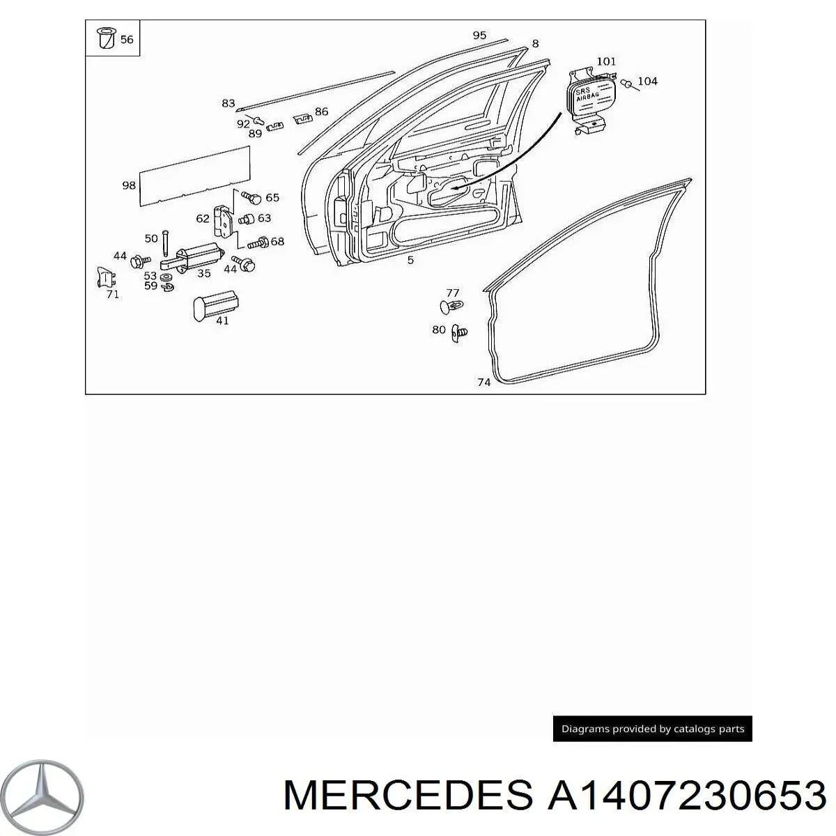 A1407230653 Mercedes 