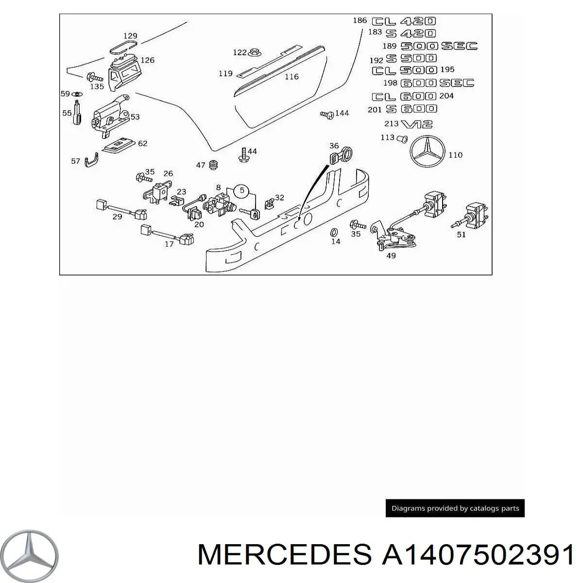 A1407502391 Mercedes 