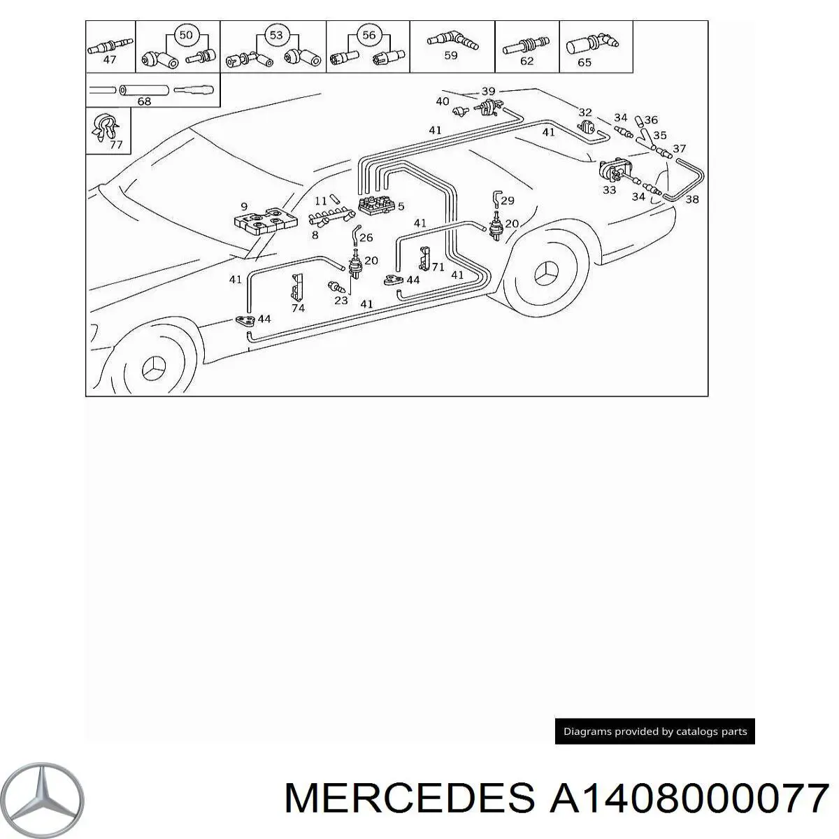 A1408000077 Mercedes 