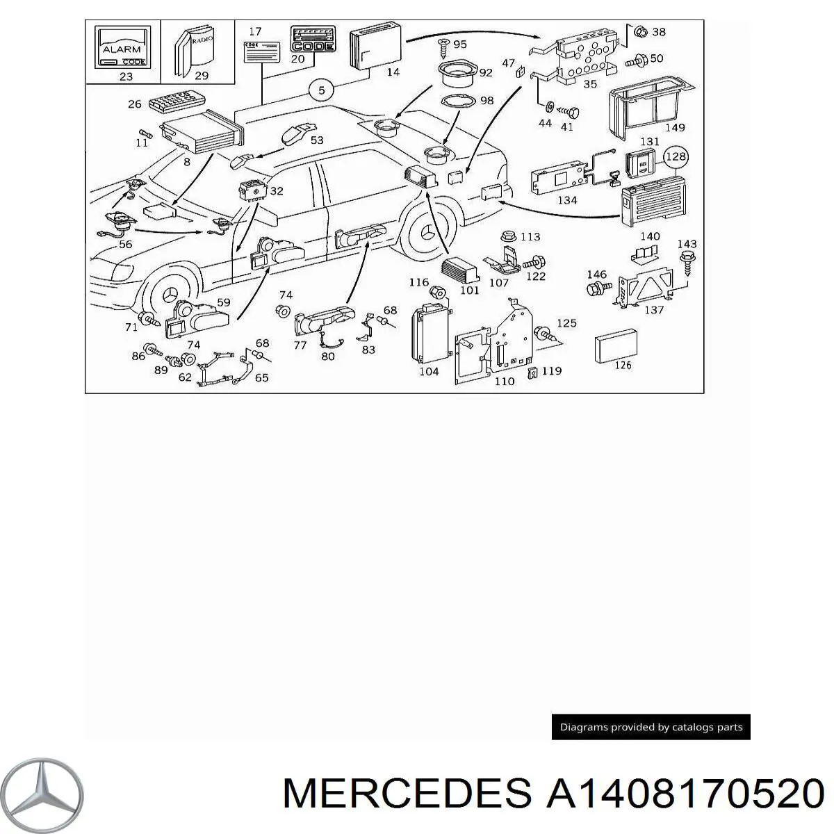 A1408170520 Mercedes