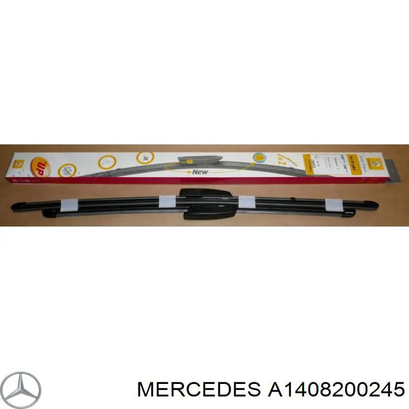A1408200245 Mercedes Escobillas Limpiaparabrisas delanteras