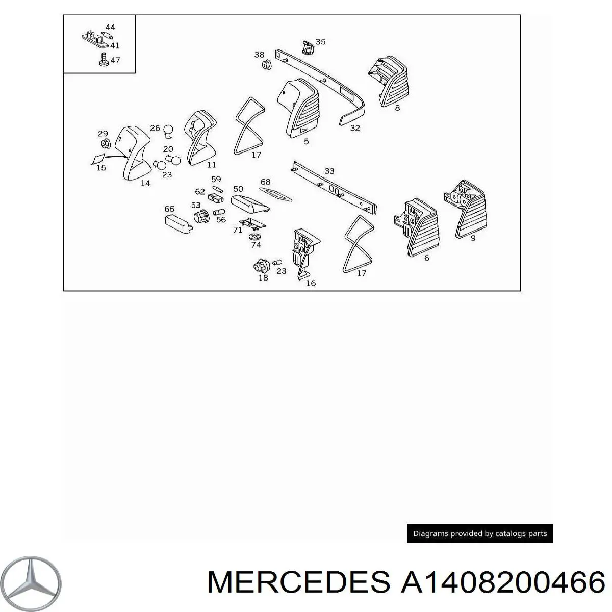 A1408200466 Mercedes