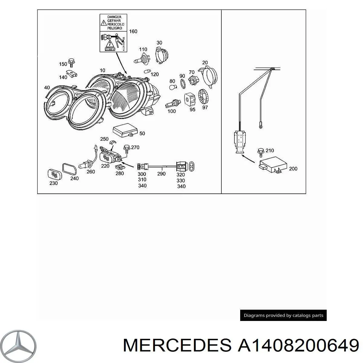 Comprar A1408200649 Mercedes 
