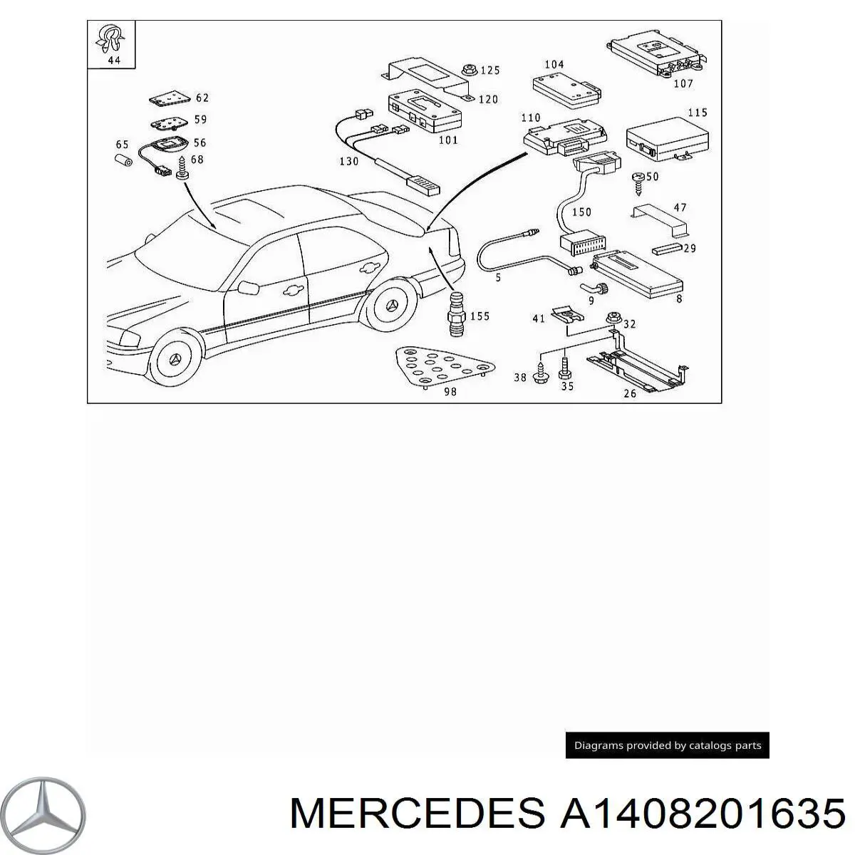 A1408201635 Mercedes