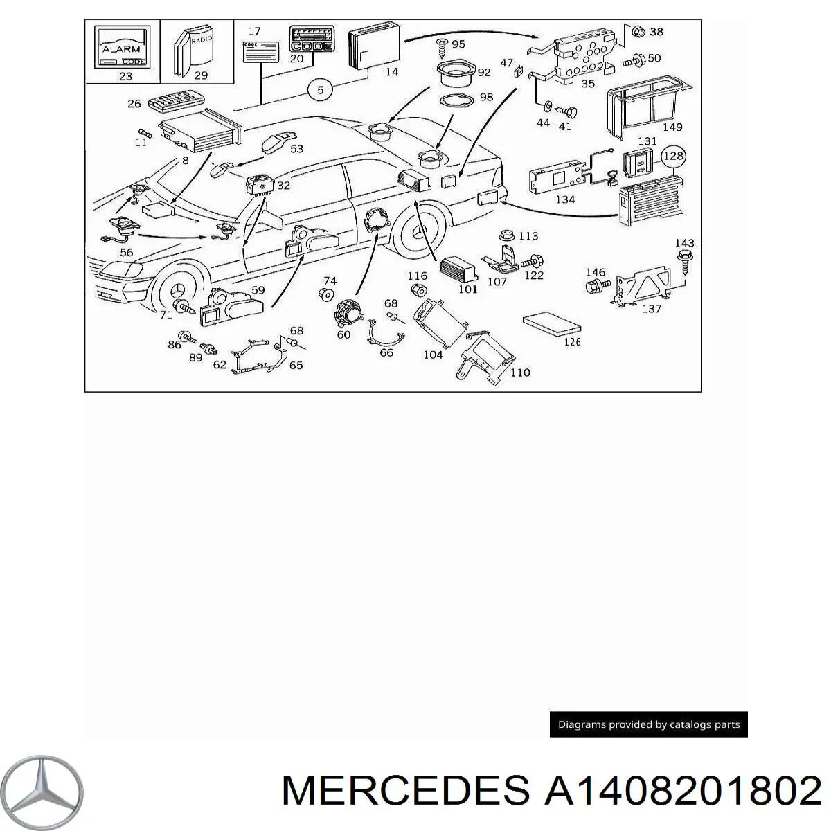 A1408201802 Mercedes