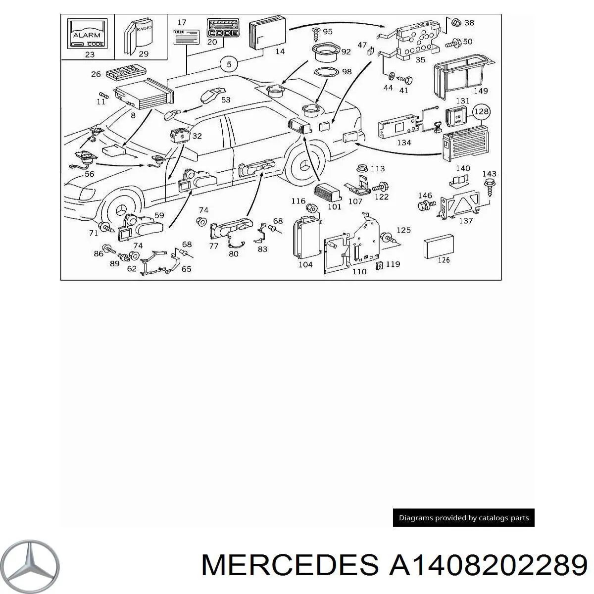 A1408202289 Mercedes