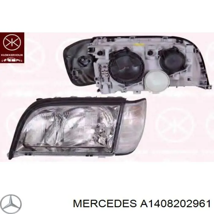 A1408202961 Mercedes faro izquierdo