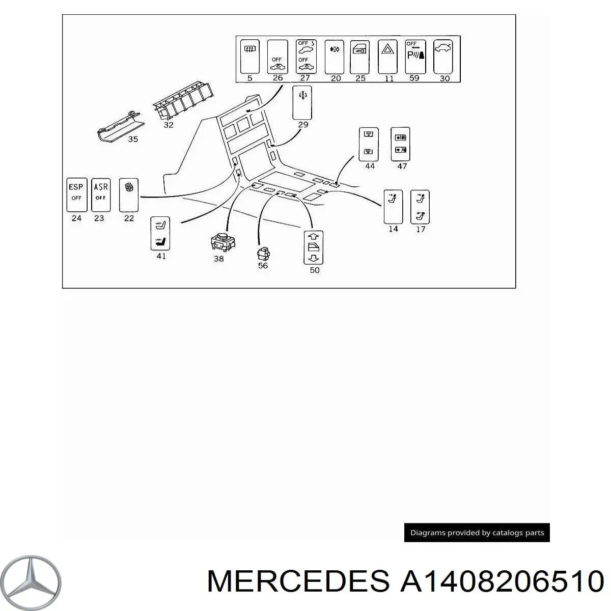 A1408206510 Mercedes