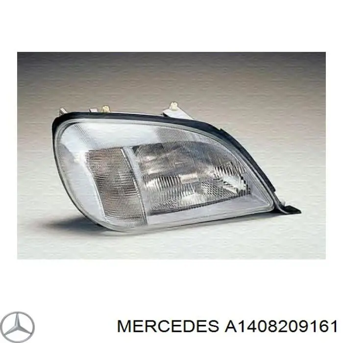 A1408209161 Mercedes faro izquierdo