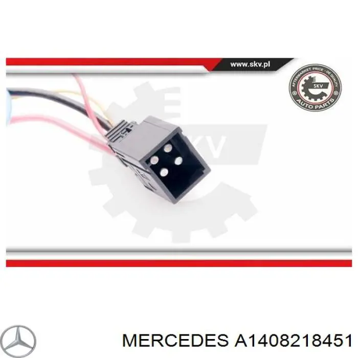 Resistencia de Ventilador Mercedes A1408218451 precio, desde 52,81 EUR