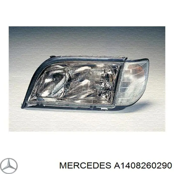 Cristal de faro derecho Mercedes A1408260290 precio, desde 97,30 EUR