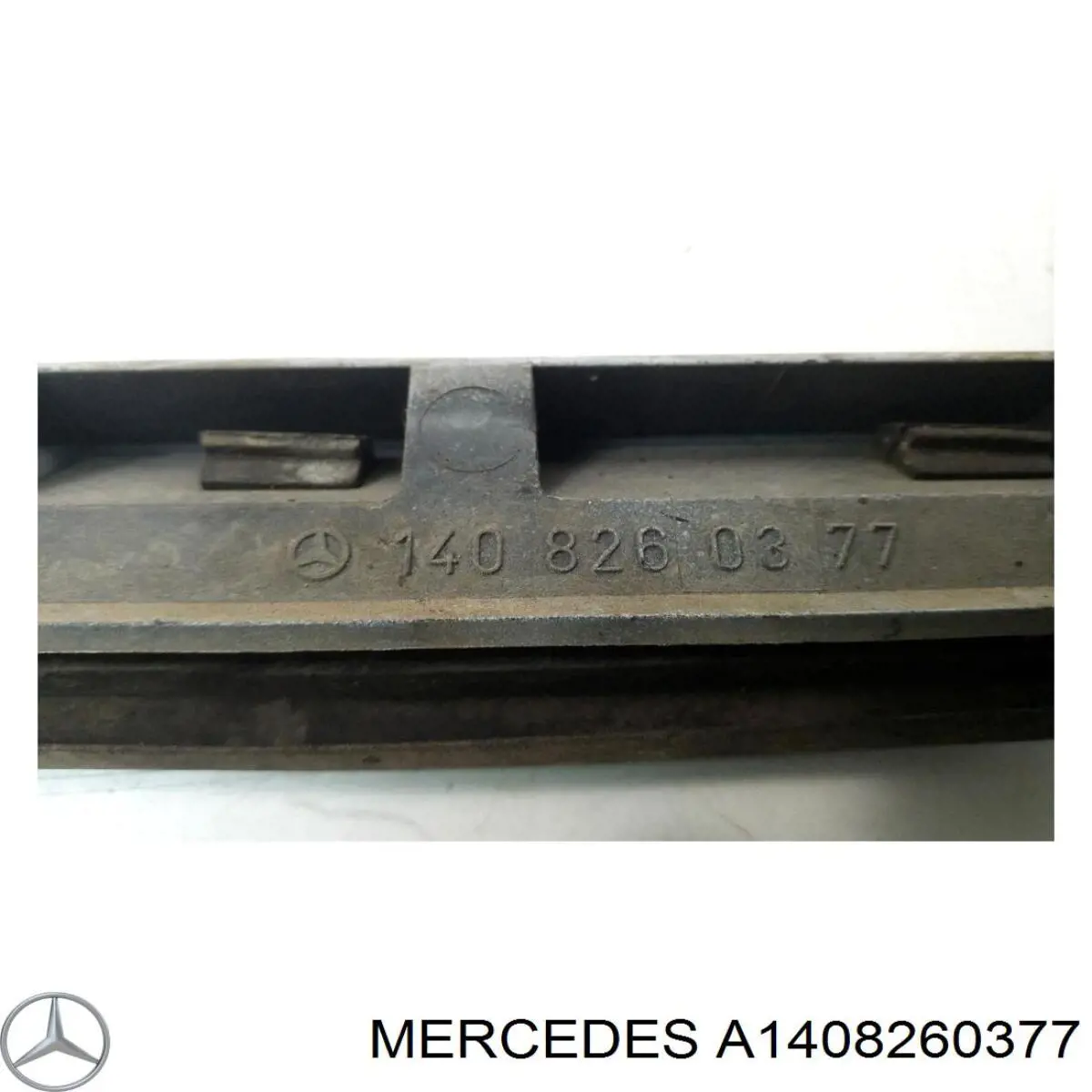 Listón del faro izquierdo para Mercedes S (W140)