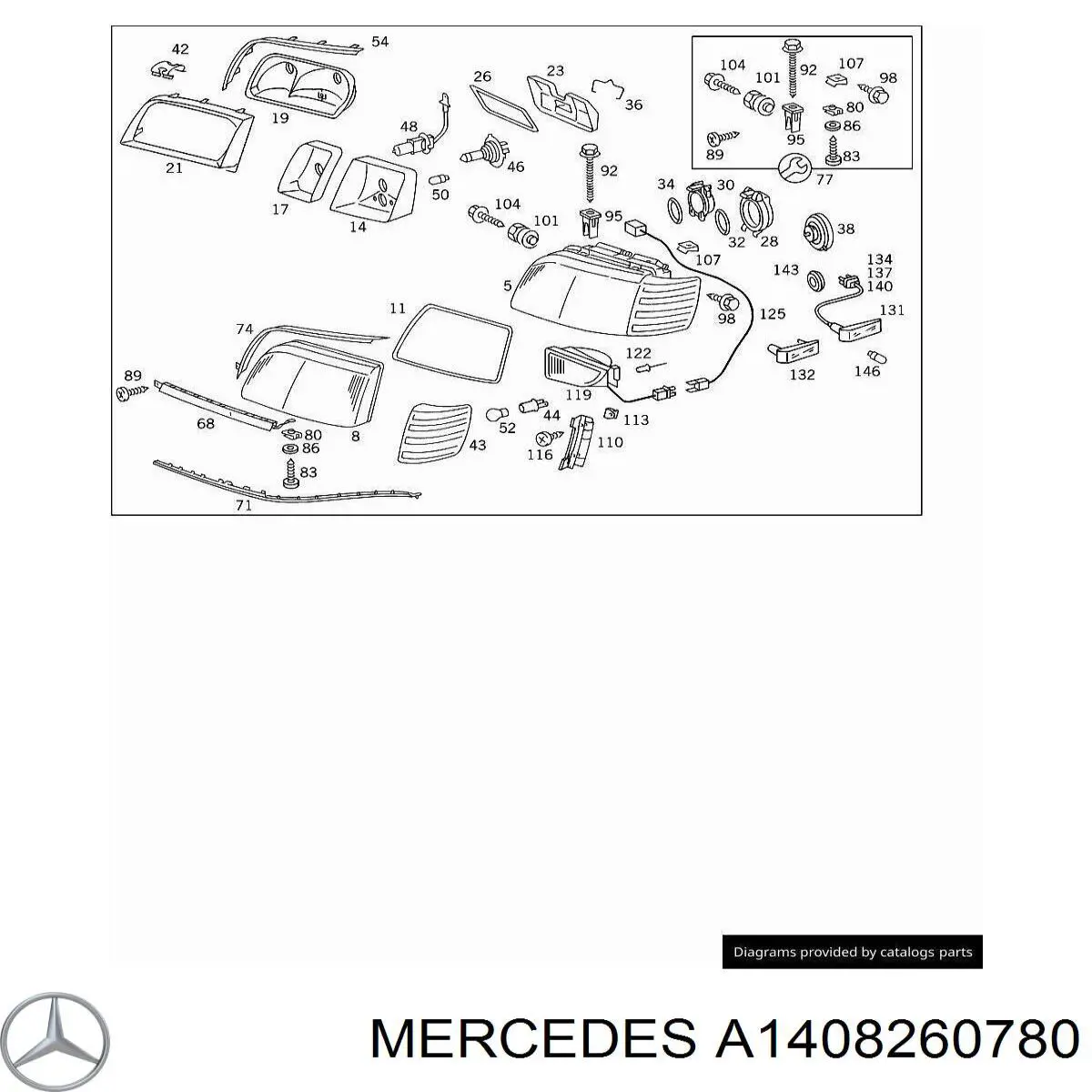 A1408260780 Mercedes 