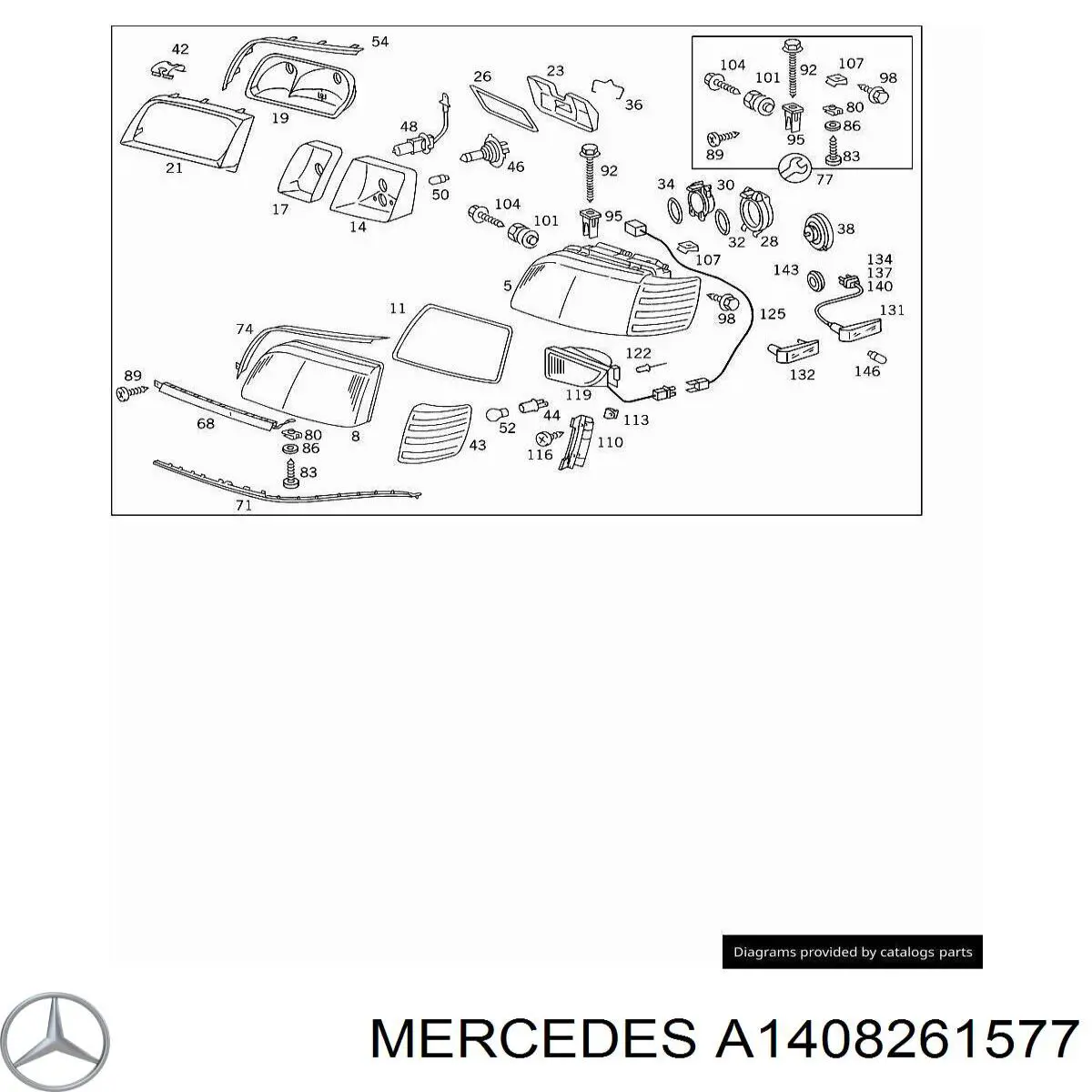 A1408261577 Mercedes 