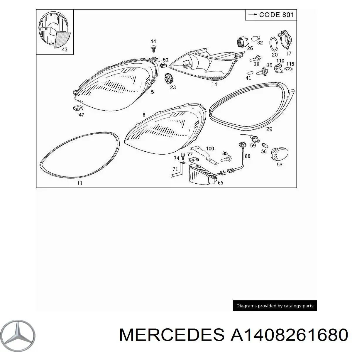 A1408261680 Mercedes