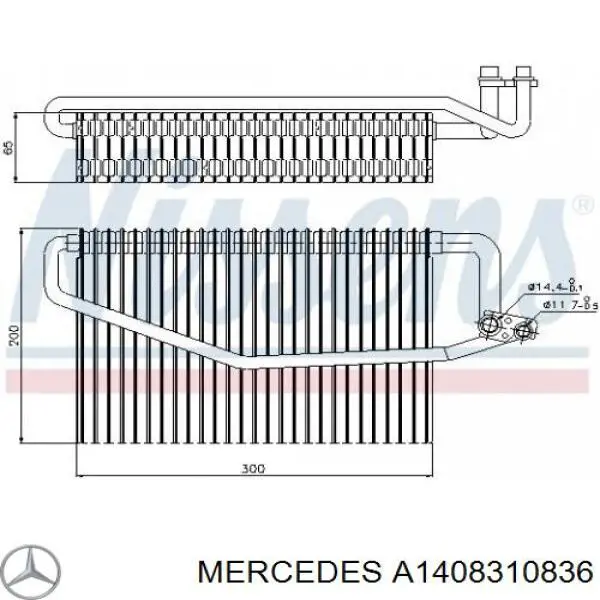A1408310836 Mercedes 
