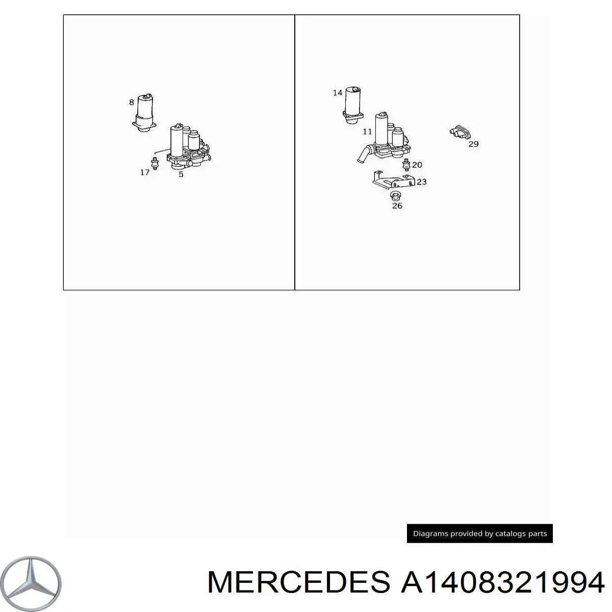 A1408321994 Mercedes 