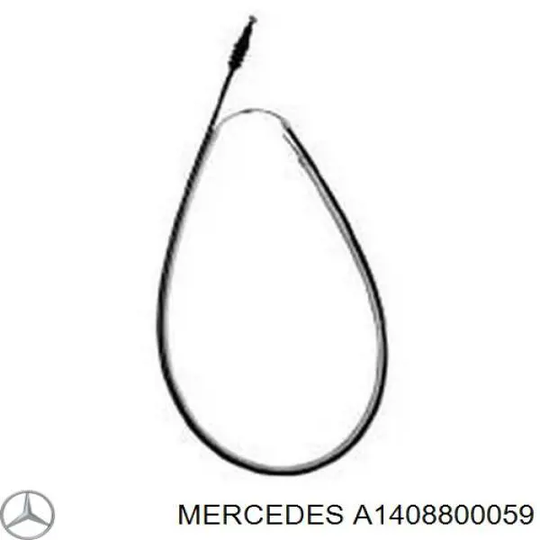 Cable de apertura de capó del motor Mercedes A1408800059 precio, desde 30,95 EUR